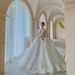 New 2026 French Retro Style Long Train Wedding Dress for Women High Quality Textured American Style Main Wedding Dress_ecoleips.com