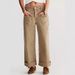 Women's Clothing Retro Non Elastic Washed Straight Workwear Jeans Street Fashion Wide Leg Jeans_ecoleips.com