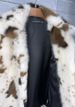 K Imitation Fur Cow Pattern Coat With Collar For Women's Mid To Long Length Jacket_ecoleips.com