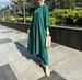 Muslim Plus Size Women's Clothing Loose Elegant Commuter Long Two-Piece Set Autumn Outfit_ecoleips.com
