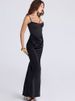 JULISSA MO Sexy Backless Mermaid Dress For Women Black Spaghetti Strap High Waist Dress Winter Slim Elegant Party Evening Dress_ecoleips.com
