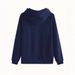 Women's Clothing Women's Fleece Lined Hooded Sweatshirt Set With Star Print Autumn Winter Top For Formal & Casual For Women_ecoleips.com