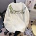 High-end Floral Ring-shaped Versatile Short-sleeve Women's Spring/summer New Loose Slim-fit Casual Top Sweatshirt Men's_ecoleips.com