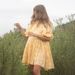 Women's Clothing Large Size Loose Straps Literary Retro Printed Dress_ecoleips.com