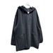 Loose Medium And Long Pocket Sweater Women's Autumn Half Zip Hooded Jacket_ecoleips.com