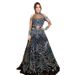 Women's Clothing spring and summer new women's clothing gold leaf swing sexy dress tailing banquet evening dress_ecoleips.com