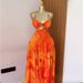 Floral Print Strapless A-Line Maxi Dress - Sweet & Fresh Summer Dress For Women Versatile Strapless Design_ecoleips.com
