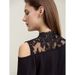 Amii Long Sleeve T-shirt 2026 Spring New Elegant Commuter Cotton Lace T-shirt Loose Off-the-shoulder Casual Women's Top 12641026_ecoleips.com
