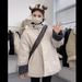 girl Factory Direct Retro Black And Gray Plaid Reversible Padded Jacket For Women Winter Petite Lazy Loose Cotton Coat_ecoleips.com