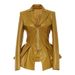Streetwear PU Leather Jacket – Oversized Lapel & Flared Hem (S-XXXL, Matte Black/Yellow/Brown, Euro-US-Middle East Trend Approved)_ecoleips.com