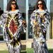 Cross-border Women's Dress With Middle Eastern Print And Lace Trim, Islamic Plus-size Loose-fitting Long Robe 8900_ecoleips.com