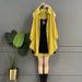 Plus Size Women's Summer New Age-Reducing Cardigan Fashion Sun Protection Clothing Flutter Sleeve Strap Dress Two-Piece_ecoleips.com
