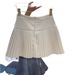 Women's High-Waisted A-Line Mini Skirt White Elegant Woolen Pleated Midi Skirt Trendy Spring Autumn New Style_ecoleips.com