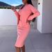 Women’s Stylish Suspenders Skirt & Jacket Set – Trendy Two-Piece Outfit For Fall & Winter (Light Gray/Pinkish/Orange/Black/Rose Red, S-XXXL)_ecoleips.com