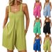 Women's Clothing Hot Girl Loose Casual Pants Fashion Women's Outdoor Suspender Jumpsuit_ecoleips.com
