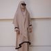 Verve New Muslim Casual Robe Women's Fashion Three-Piece Set ABAYA_ecoleips.com