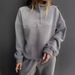 Women's Clothing New Casual Sweater Suits For Women Solid Color Polar Fleece Tops And Trousers Two Piece Suit_ecoleips.com