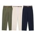 Suitable For All Seasons 2024 Summer New Women's Casual Versatile High-Waisted Linen Blend Belted Straight-Leg Pants_ecoleips.com