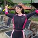 Aria Basics Women's One-piece Diving Suit, Sun-protective Long-sleeve Swimsuit, Integrated Sports Surfing Conservative 2024 New_ecoleips.com
