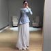 Elegant Long Sleeved Women's Dress Slim Fit Style European American Summer Fashion New 2025_ecoleips.com
