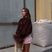 Cozy Knit Cardigan With Furry Cuff Details – Soft Oversized Open Front Sweater For Women, Fall Layering Essential_ecoleips.com