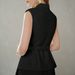 Women’s Clothing spring and autumn new women's clothing French fashion temperament top vest sleeveless V neck waist suit jacket_ecoleips.com