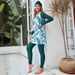 Women's Clothing Swimsuit Long-sleeved Pants Sunscreen Beach Swimsuit Slim Three-piece Swimsuit_ecoleips.com