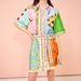 Cross-border 2025 Spring/Summer Women's Clothing European And American High-end Printed Vacation Lapel_ecoleips.com