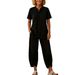Women's Lapel Button Down Clothing Set Style Casual Fashion Daily Commuting_ecoleips.com