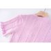 Women's Clothing Style Niche Women's Short Sleeve Ruffled Long Knit Dress Early Autumn Hot For Formal & Casual_ecoleips.com