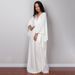 Women's Clothing Solid Color Crochet Beach Cover Up – Lightweight Sun Protection Swimwear Wrap, Loose Fit Bikini Cover_ecoleips.com
