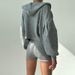 Women's Clothing Hooded Cardigan Sweatshirt Triangle Cup Bra High Waist Shorts Casual Three Piece Suit For Women_ecoleips.com
