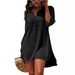 2026 Independent Station European And American New Chiffon Jacquard Mid-Leth Loose Casual Blouse Women's_ecoleips.com