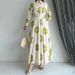 Women's Clothing Autumn Lapel Temperament Printed Shirt High Waist Slim Skirt Suit_ecoleips.com