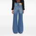 Cross-border European And American 2024 New Popular High-waisted Stretchy Floor-length Buttoned Straight-leg Jeans For_ecoleips.com