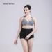 Aria Basics Cross-border Two-piece High-waisted Bikini Swimsuit With Straps, European And American Style Women's Swimwear,_ecoleips.com