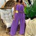 Women's Clothing New Personality Fashion Tube Top Trousers Suit_ecoleips.com