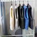 Casual And Relaxed Autumn-Winter Fleece Knit V-Neck Vest, Lamb Wool Warm Vest Jacket For Women_ecoleips.com