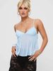 Women's Clothing Sexy Lace Perspective Backless Temptation Suspender Top Cross Border Pleated Small Vest_ecoleips.com