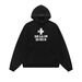 Women's Clothing Fashion Brand Washed And Distressed Youth Campus Hooded Sweatshirt For Men And Women Couples Loose Fashion Brand_ecoleips.com