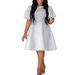 Foreign Trade Plus Size Women's Clothing 2024 New Fashion Elegant Socialite Party African European American Dress_ecoleips.com