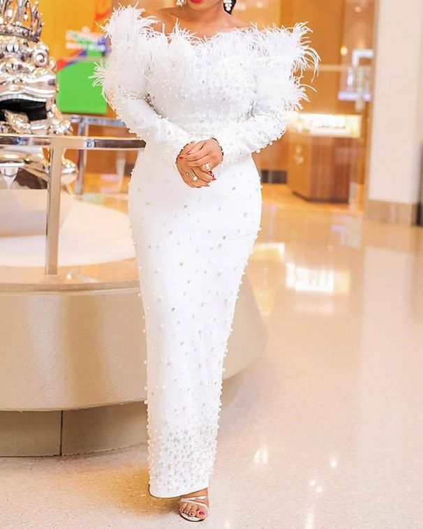 Women's Clothing Beaded Hip Sexy Dress New_ecoleips.com