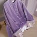 Dopamine Dressing Velvet Mandarin Jacket – Vintage Style Stand Collar Blouse With Frog Buttons_ecoleips.com