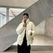girl Girl Girl Yu Yan Korean Style Autumn Winter Soft New National Standard 90 White Duck Thickened Mid-Length Down Jacket For Women_ecoleips.com