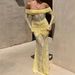 Elegant Fashion Off The Shoulder Long Lace Dress Long Sleeve Party Evening Gown Dress For Formal Occasions_ecoleips.com