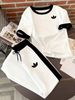 Women's Clothing Women's Loose Comfortable T-Shirt Drawstring Pants Set Summer Casual Short Sleeve Print For Formal & Casual For Women_ecoleips.com