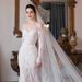 Women's Clothing Long Sleeved Lace Fishtail Light Wedding Dress New Bride Small High End Travel Photography Outing Dress_ecoleips.com
