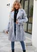 Women's Clothing Faux Fur Coat Artificial Fur Coat Imitation Fox Fur Coat Suit Collar Coat_ecoleips.com