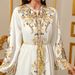 Women's Clothing Wear Dubai Robe Elegant Dress Ladies Satin Print Dress Long Skirt_ecoleips.com