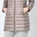 Elegant Slim-Fit Mid-Length Down Jacket For Women – Lightweight Stand Collar Winter Coat, Korean-Style Fashion Outerwear_ecoleips.com